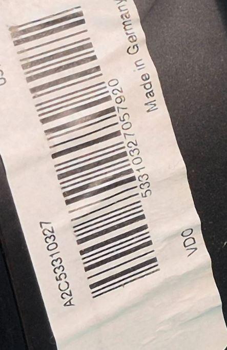 Volkswagen Golf VI 2008-2013 hatchback 2.0 TDI diesel MT 81 kW 2009  Prístrojová doska 5K0920870C VDD024280 0919014269