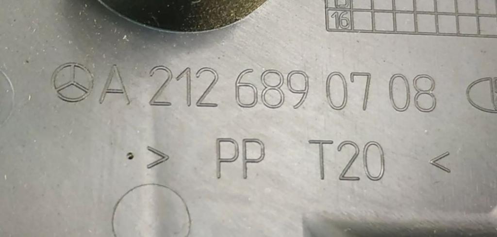 Mercedes E W212 2009-2016 sedan 3.0 CDI V6 diesel 642890 AT 170 kW 2009  Ručná brzda 2044200084 2046891308