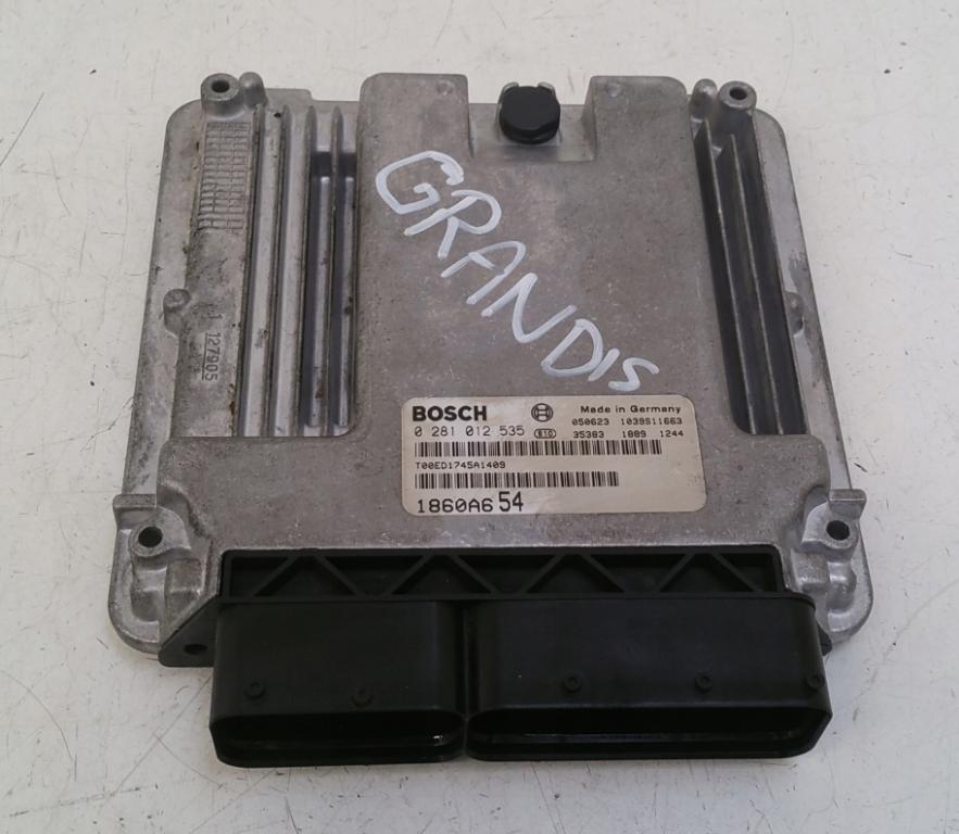 Mitsubishi Grandis minivan 2.0 DID diesel 100 kW Riadiaca jednotka motora 1860A654 0281012535