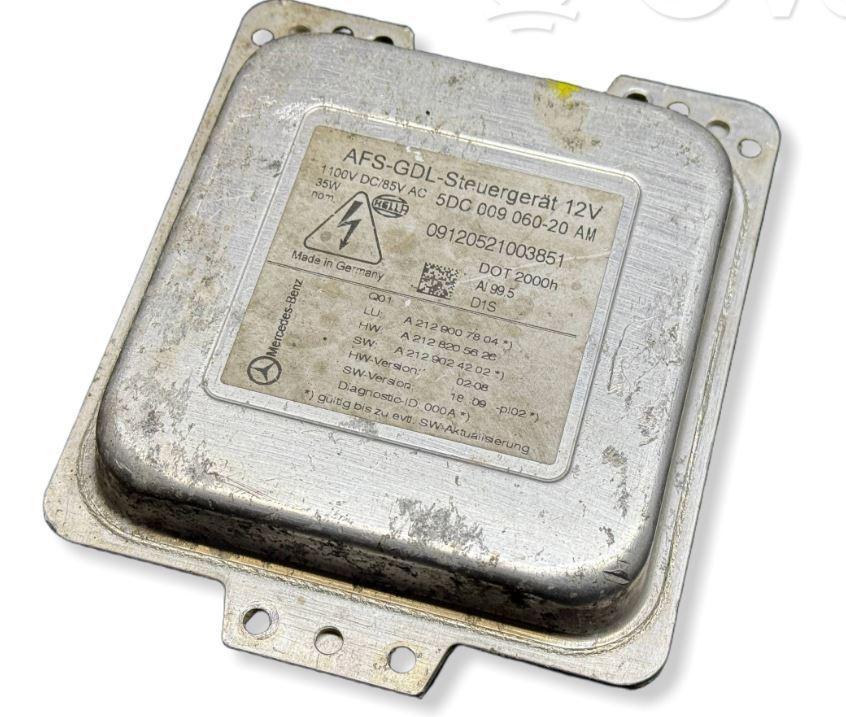 Mercedes E W212 2009-2016 sedan 2.2 CDI diesel AT 100 kW 2013  Riadiaca jednotka xenónu 5DC00906020 A2129007804 A2128205626