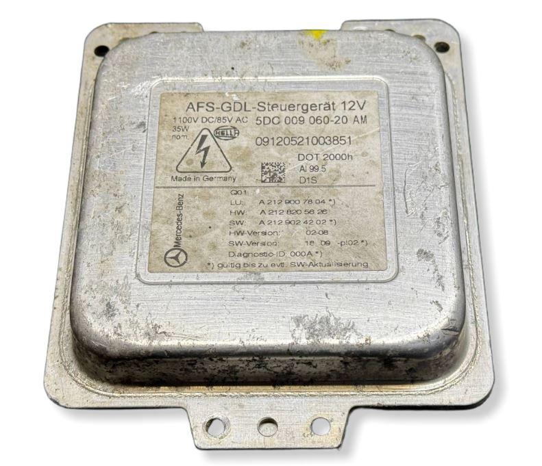 Mercedes E W212 2009-2016 sedan 2.2 CDI diesel AT 100 kW 2013  Riadiaca jednotka xenónu 5DC00906020 A2129007804 A2128205626