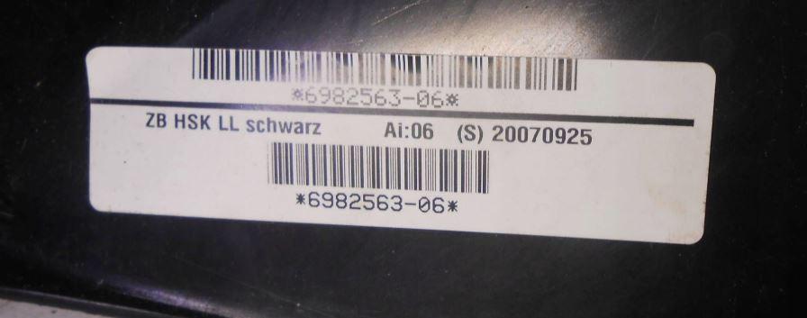 BMW 1 E87 2004-2011 hatchback   Priehradka (kastlík) 6962632 6962624  6982563