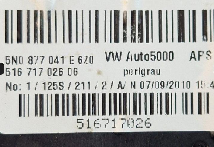 Volkswagen Tiguan I 2007-2016 hatchback 2.0 TDI diesel AT 103 kW 2009  Motorček ovládania strešného okna 8R0959591A