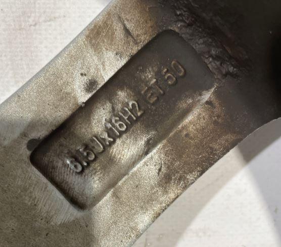 Seat Leon II 2005-2012 hatchback 1.4 TSI petrol MT 92 kW 2009  Hliníkový disk 4 kusy 6,5X16 ET50 5X112 1P0601025