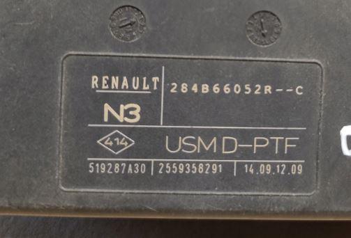 Renault Laguna III 2007-2015 hatchback 2.0 DCI diesel MT 131 kW 2008  Poistková skrinka 284B66052R