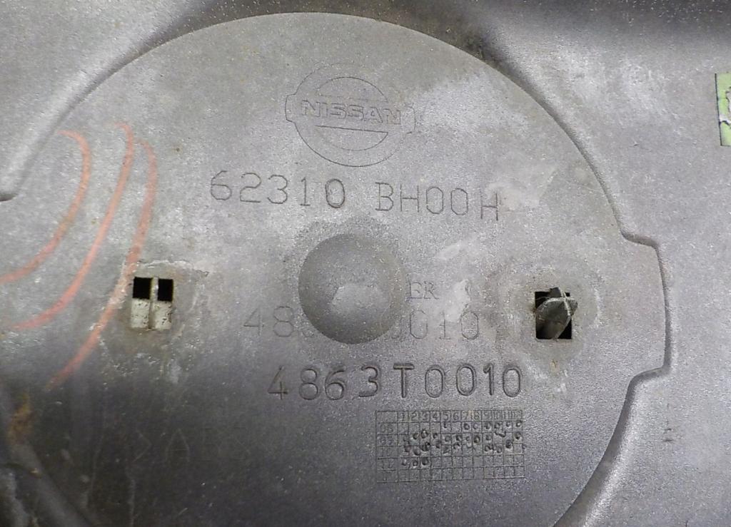 Nissan Note I 2006-2012 Mriežka predná (maska chladiča) 62310BH00H 4863T0010