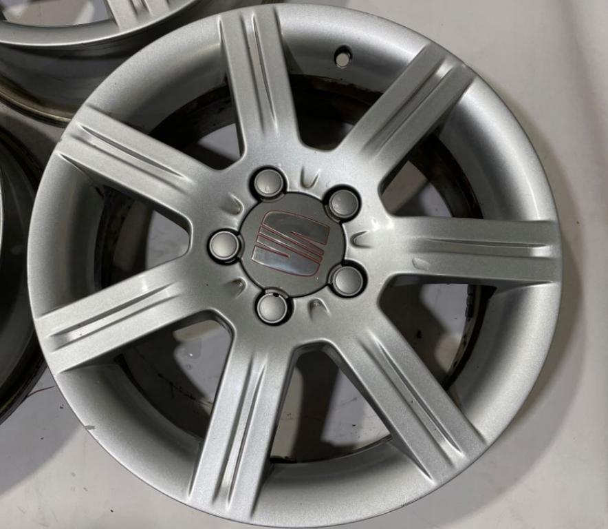 Seat Leon II 2005-2012 hatchback 1.4 TSI petrol MT 92 kW 2009  Hliníkový disk 4 kusy 6,5X16 ET50 5X112 1P0601025