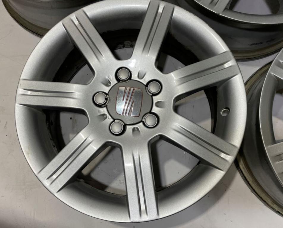 Seat Leon II 2005-2012 hatchback 1.4 TSI petrol MT 92 kW 2009  Hliníkový disk 4 kusy 6,5X16 ET50 5X112 1P0601025