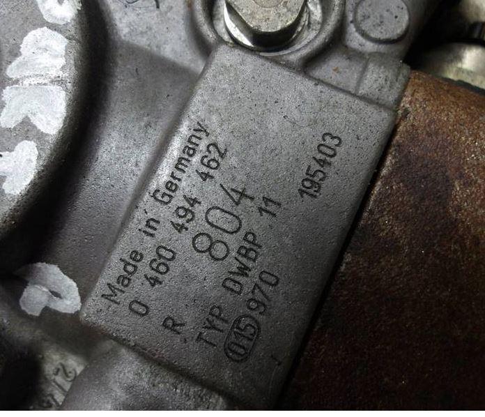 Citroen Berlingo I 1996-2008 hatchback 1.9 D diesel MT 51 kW 2000  Vstrekovacie čerpadlo 0 460 494 462