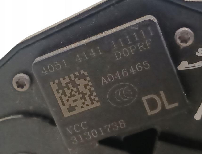 Volvo S60 II 2010-2018 sedan 2.0 D3 diesel AT 120 kW 2012  Zámok dverí predný ľavý 31301738