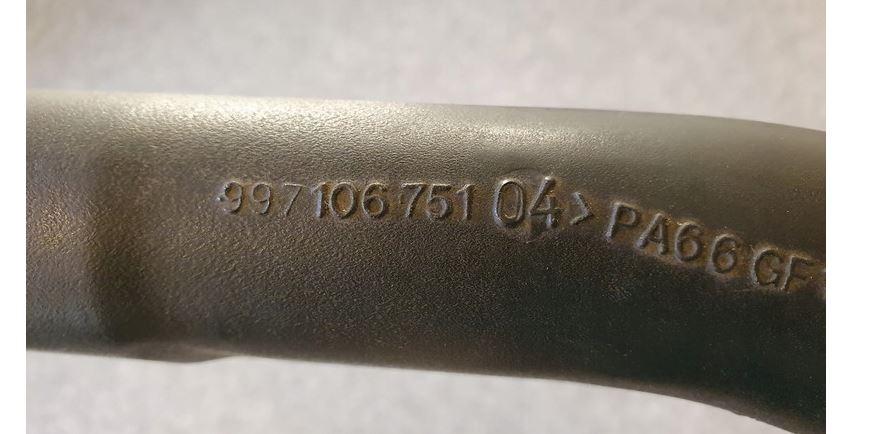 Porsche Cayenne I 2002-2010 hatchback 3.2 V6 petrol AT 184 kW 2003  Hadica chladenia vody 99710675104