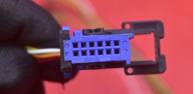 Peugeot 607 sedan 2.2 HDI diesel MT 98 kW 2004  Spätné zrkadlo vonkajšie pravé 11 pin