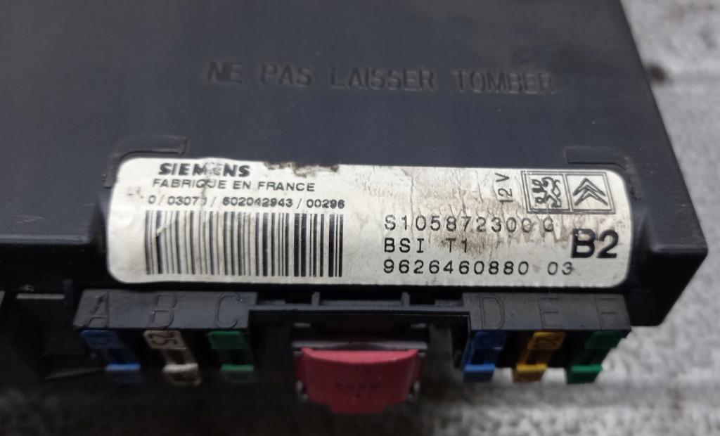 Peugeot 206 Modul BSI 9626460880 S105872300G