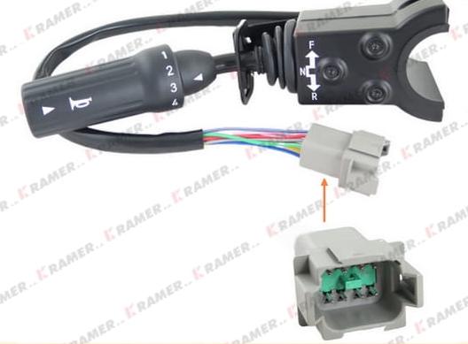 Volvo BL71  Prepínač smeroviek 11715917