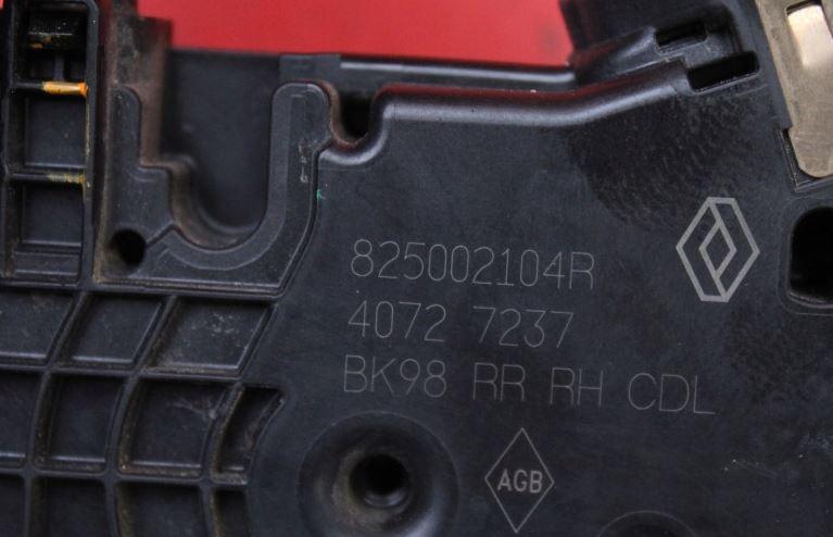 Renault Clio IV 2012-2020 hatchback 1.5 DCI diesel MT 55 kW 2018  Zámok dverí zadný pravý 825002104R