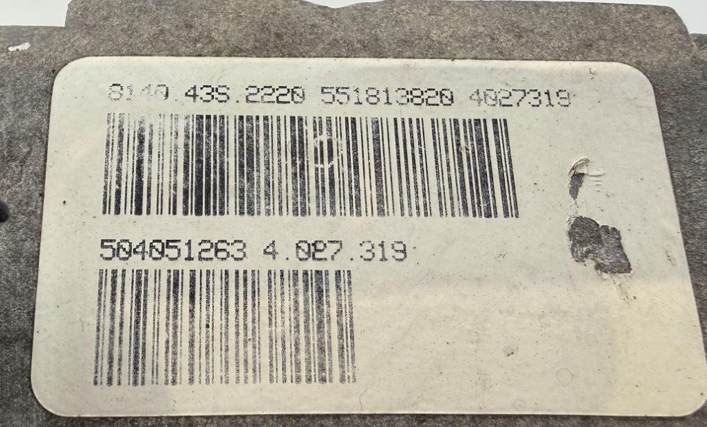 Citroen Jumper I 1994-2006 2.8 HDI diesel 94 kW 2001  Motor diesel 814043S
