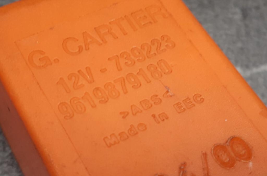 Citroen Berlingo I 1996-2008 Relé 9619879180