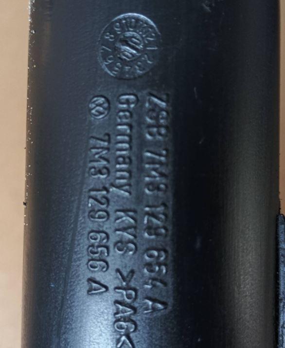 Volkswagen Sharan I 1995-2010 hatchback 1.9 TDI diesel MT 85 kW 2000  Hadica chladenia vzduchu 7M3129656A