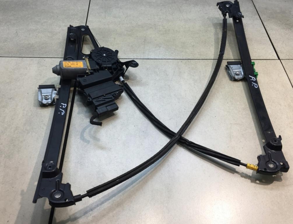 Volkswagen Sharan I 1995-2010 hatchback 1.9 TDI diesel Mechanizmus sťahovania okna predný pravý 7M0959802A 7M0837402P