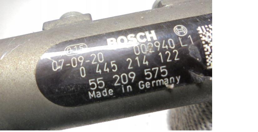 Opel Zafira B 2005-2014 hatchback 1.9 CDTI diesel AT 110 kW 2006  Vstrekovacia lišta 0445214122 55209575