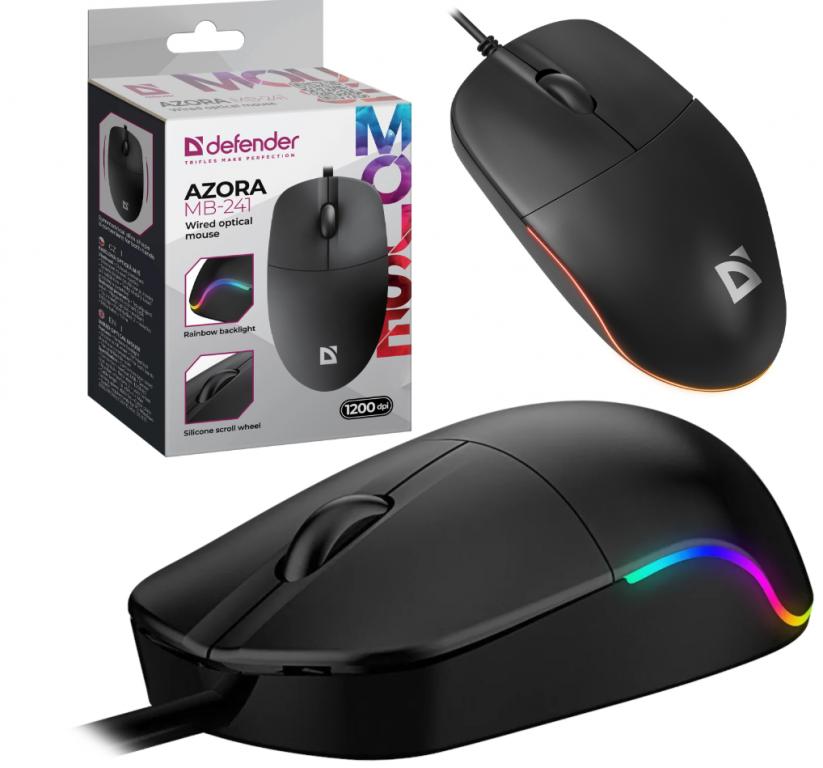 optická myš kablová 