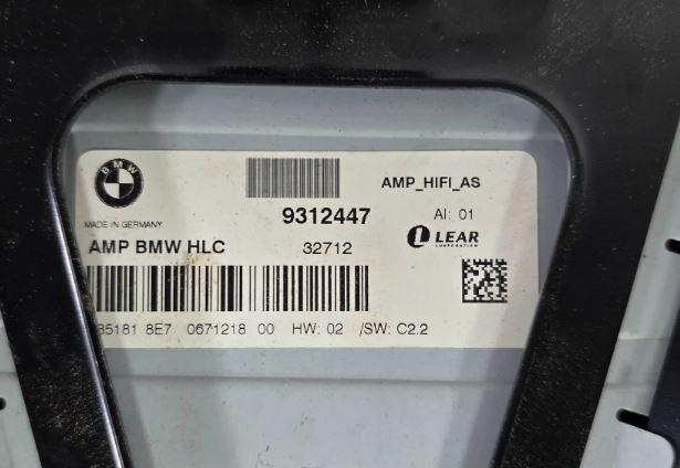 BMW 3 F30 2011-2018 sedan 2.0 16v petrol AT 135 kW 2012  Zosilňovač 307269497