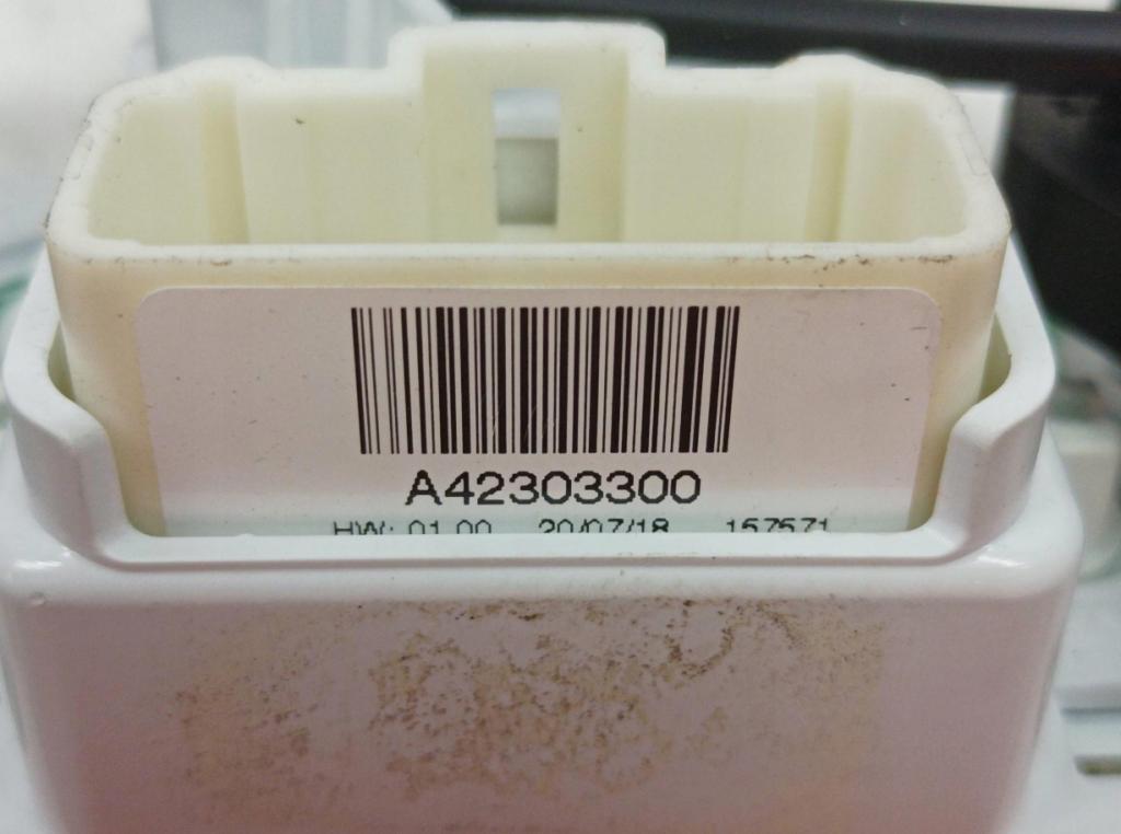 Dacia Sandero II 2012-2020 hatchback 1.2 54 kW Panel kúrenia/klimatizácie A42303300