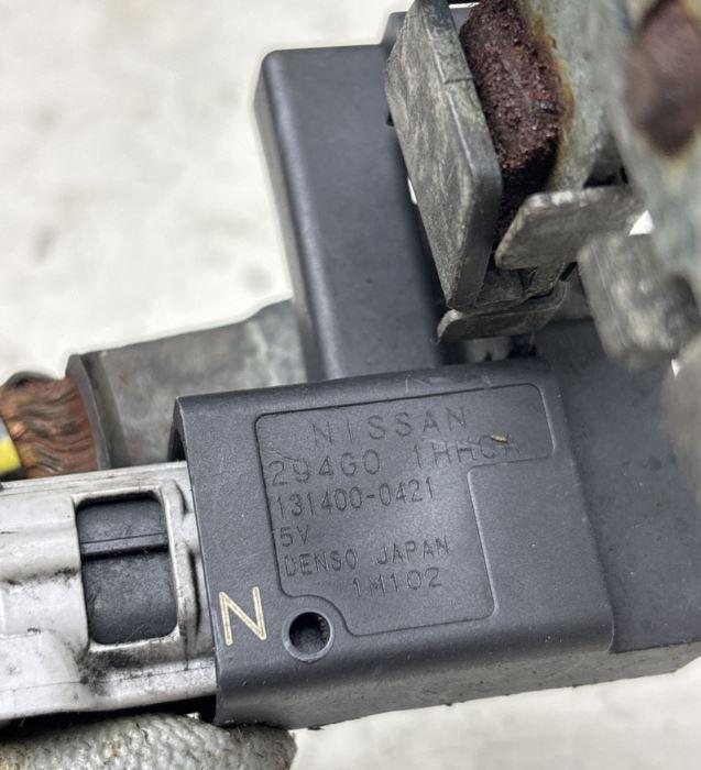 Nissan Micra K13 2010-2017 hatchback 1.2 12v petrol MT 59 kW 2011  Kábel batérie záporný (-) 294G01HH0A