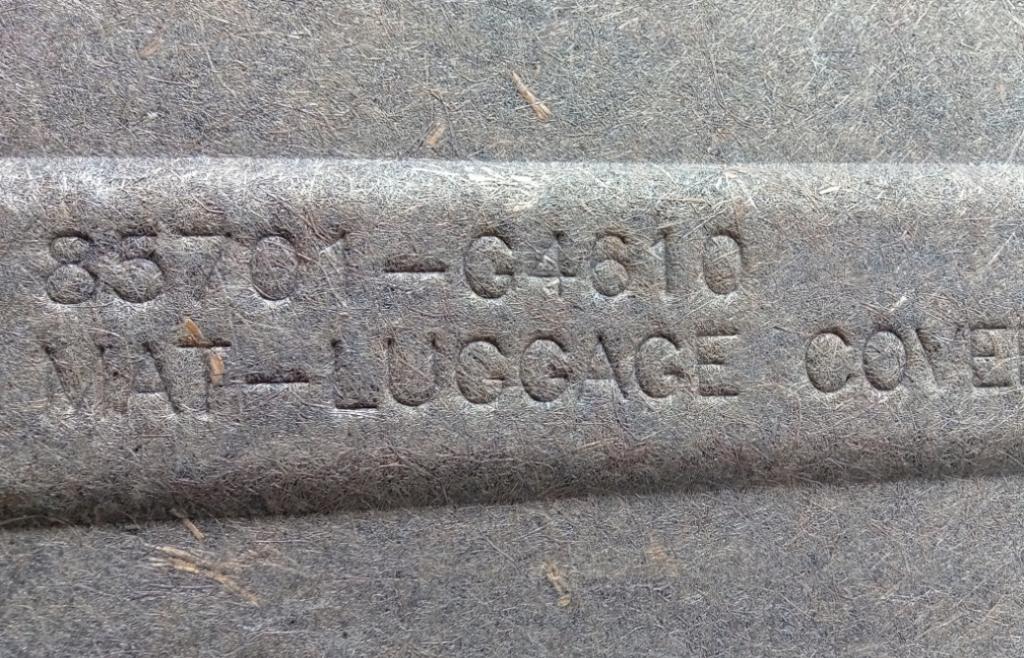 Hyundai I30N III FASTBACK 2016- combi Podlaha kufra (batožinového priestoru) 85701-G4610