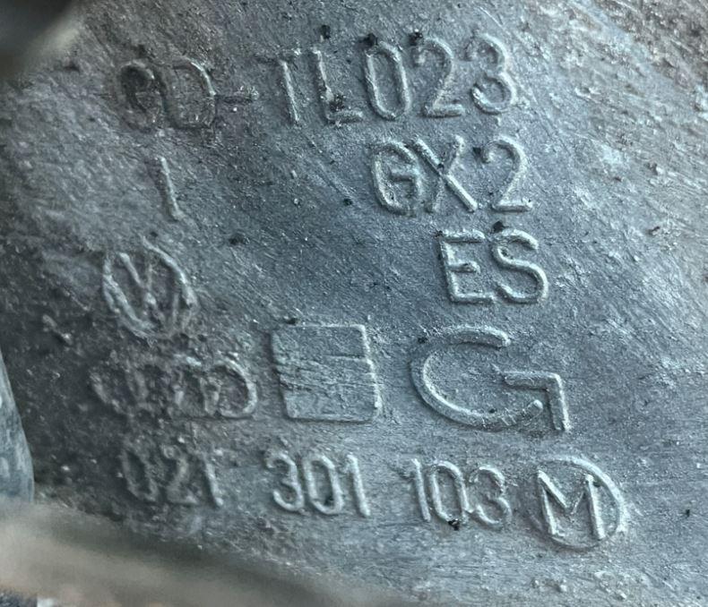 Seat Leon II 2005-2012 hatchback 1.4 TSI petrol MT 92 kW 2009  Prevodovka manuálna 02T301103M  GX2