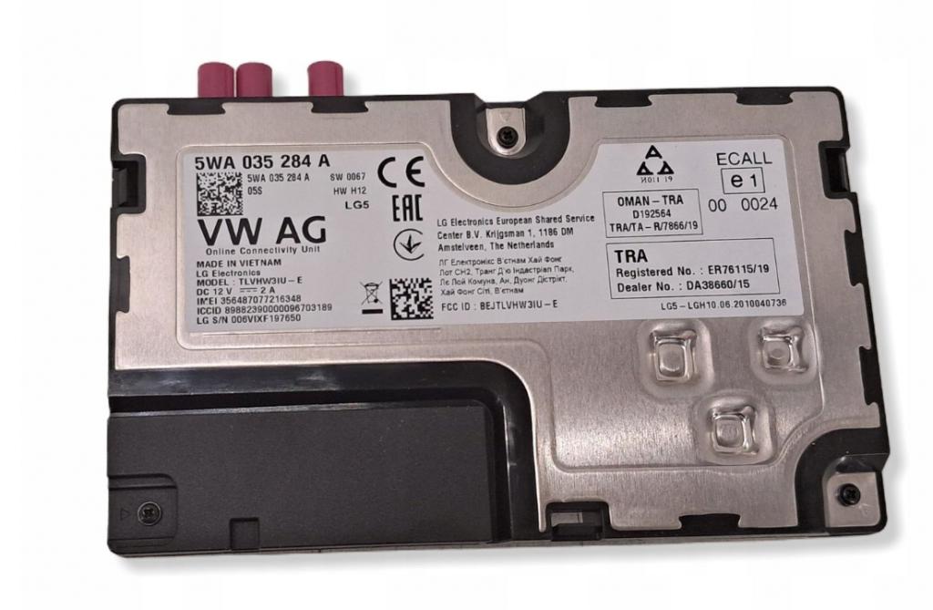 Skoda Octavia 2020 hatchback Riadiaca jednotka 5WA035284A