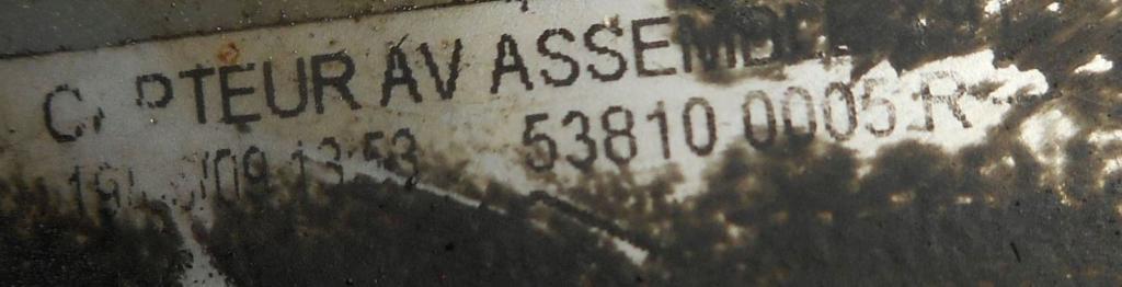 Renault Laguna III 2007-2015 hatchback 2.0 DCI diesel MT 127 kW 2009  snímač nastavenia svetiel 538100005R