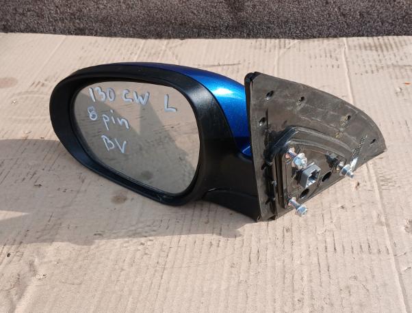 Hyundai I30 I LIFT  2007-2012 hatchback 1.4 16v petrol MT 80 kW 2011  Spätné zrkadlo vonkajšie ľavé 8PIN