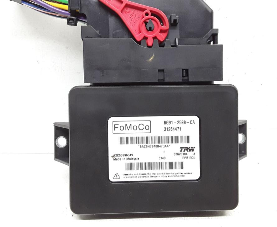 Volvo XC60 I 2008-2017 suv Modul ručnej (parkovacej) brzdy 6G912598CA 31264471