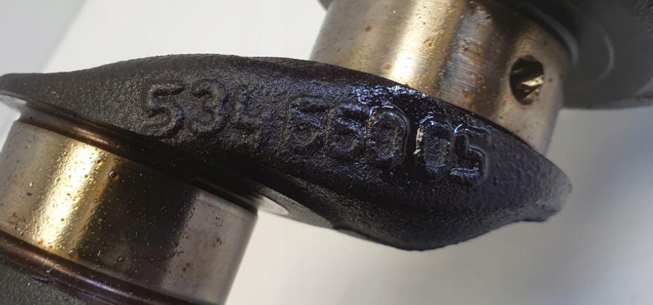 Mini Cooper One II R56 2006-2013 hatchback 1.6 16V 90 kW 122 HP  Kľukový hriadeľ 53466005 N16B16A