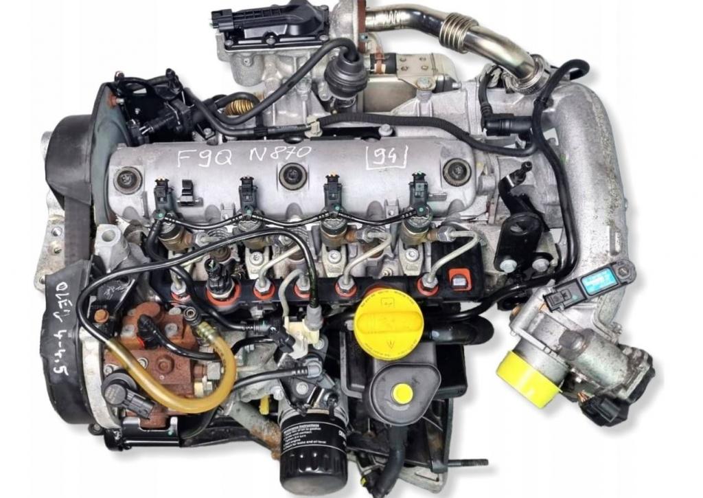Renault Megane III 2008-2016 hatchback 1.9 DCI diesel MT 96 kW 2009  Motor diesel F9Q870