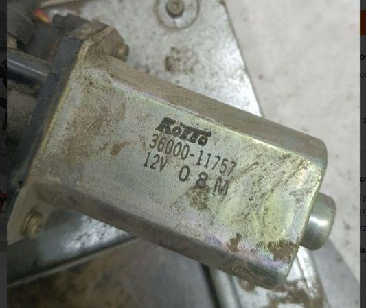 Mazda 626 hatchback 2.0 16v petrol MT 85 kW 2000  Mechanizmus sťahovania okna predný ľavý 3600011757