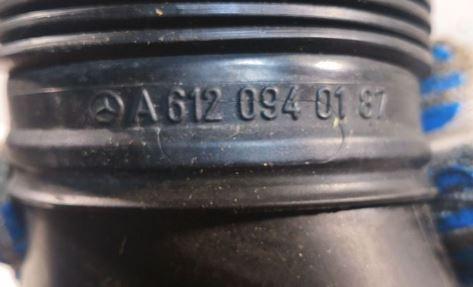 Mercedes CLK II C209 2002-2009 coupe 2.7 CDI diesel AT 125 kW 2003  Hadica chladenia vzduchu A2095280407 A2035280807 A6120940187