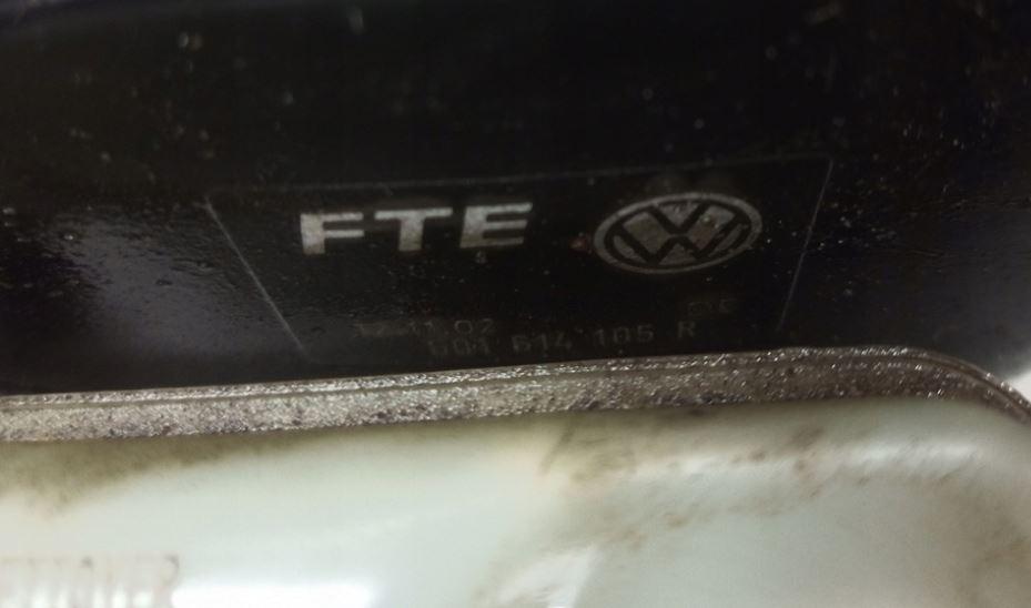 Volkswagen Polo IV 9N 2001-2009 hatchback 1.4 TDI diesel MT 55 kW 2003  Posilňovač bŕzd 6Q1614105R