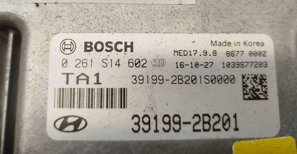 Hyundai Tucson III 2015-2021 TL suv   Riadiaca jednotka motora 391992B201 391992BTA1 0261S14602