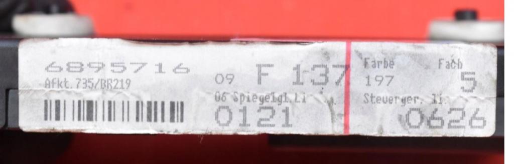 Mercedes CLS I C219 2004-2010 sedan 3.0 CDI diesel AT 165 kW 2007 Modul komfortu 2198200626