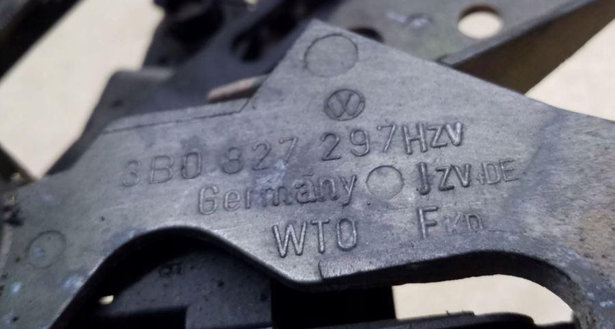 Volkswagen Passat B5 1995-2005 sedan 1.8 petrol MT 92 kW 1998  Zámok zadnej kapoty 3B0827297