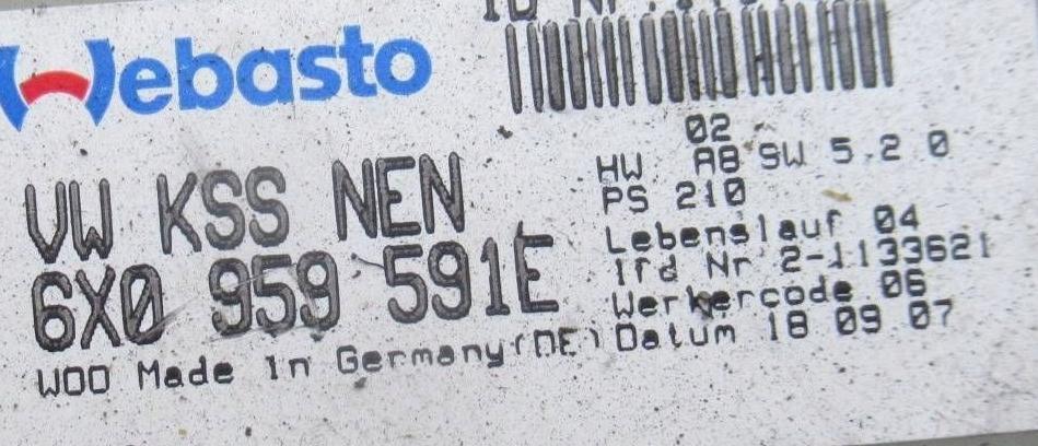 Skoda Octavia II 2004-2013 Motorček ostatné 6X0959591E