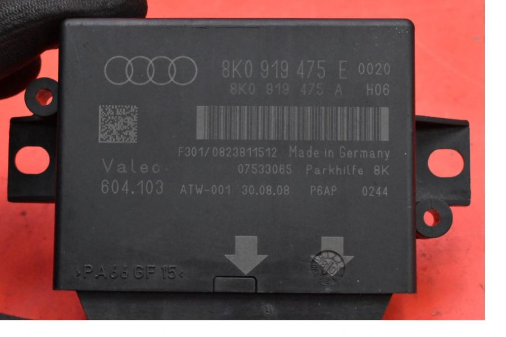 Audi A4 B8 2007-2015 combi 2.0 TDI diesel MT 105 kW 2008  Modul parkovacích senzorov 8K0919475E