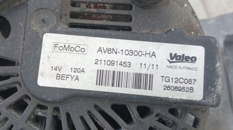 Ford C-Max II 2010-2019 hatchback 1.6 16v petrol MT 77 kW 2011  Alternátor 2606952B