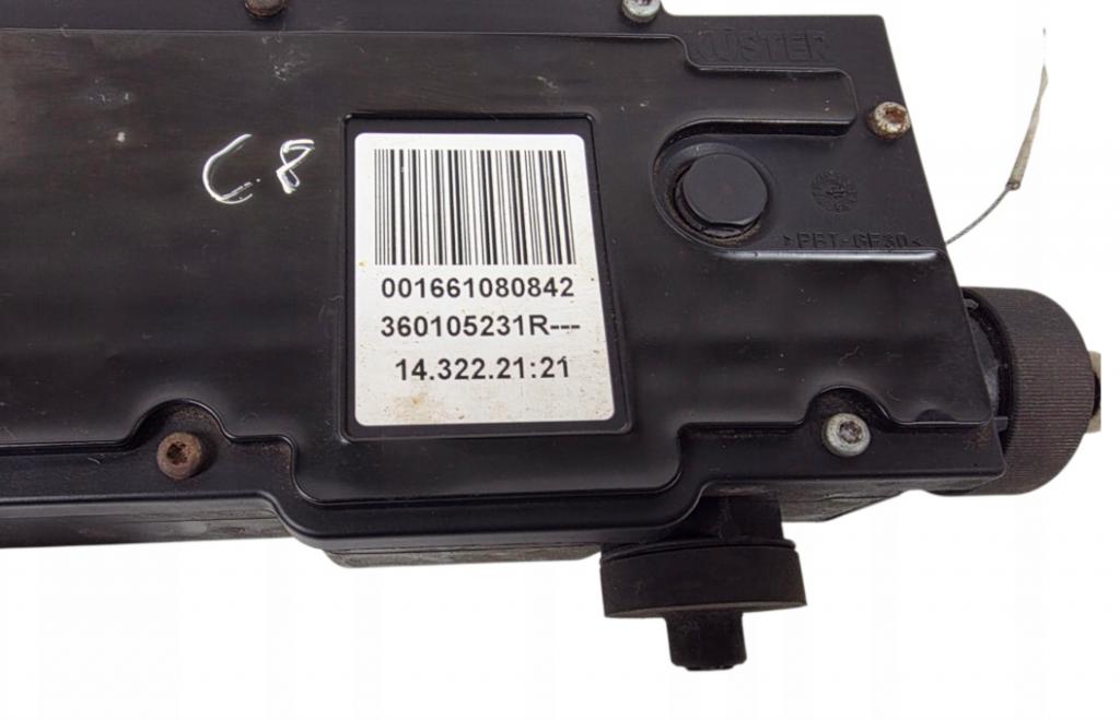 Renault Scenic II 2003-2009 hatchback 2.0 16v petrol 99 kW 2005  Ručná brzda elektrická 360105231R