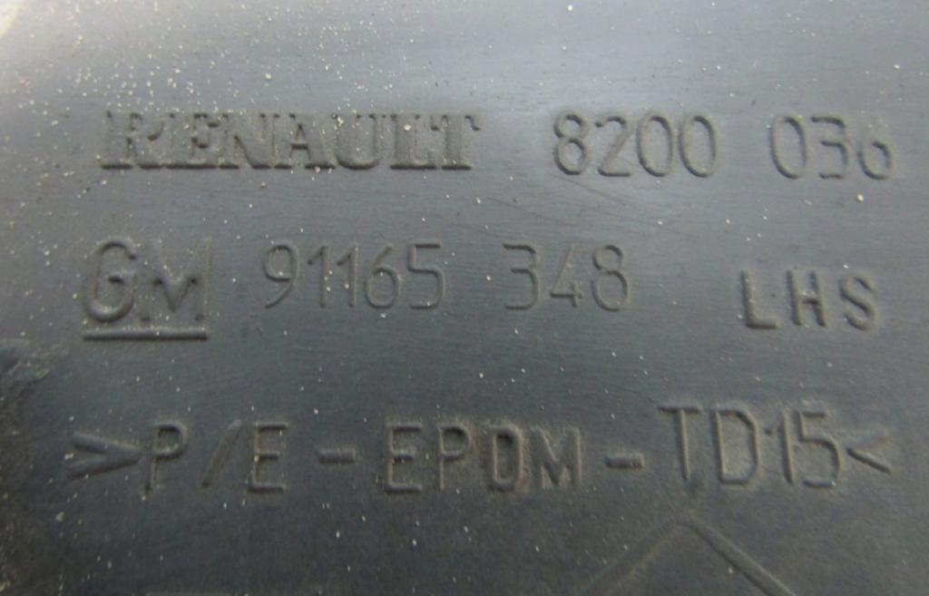 Renault Trafic II 2001-2014 Lišta 8200036093G