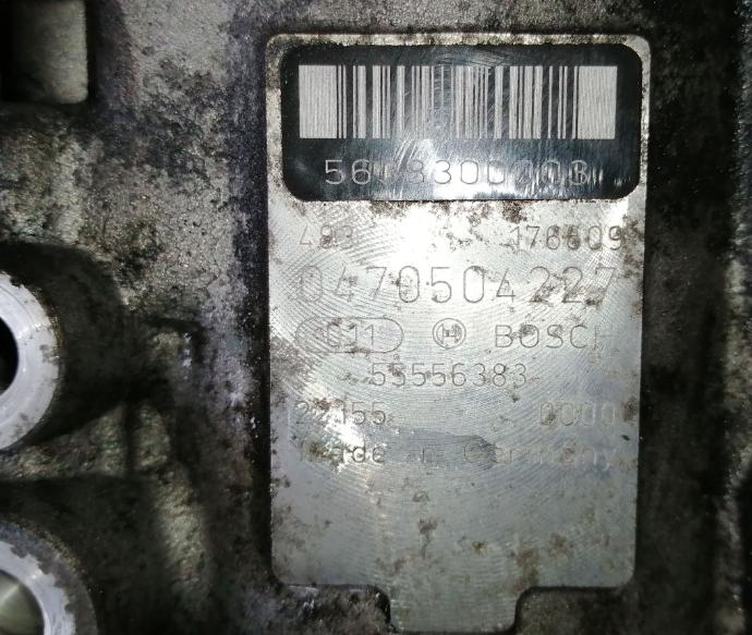 Opel Zafira A 1999-2005 hatchback 2.0 DTI diesel MT 74 kW 2004  Vstrekovacie čerpadlo 0470504227