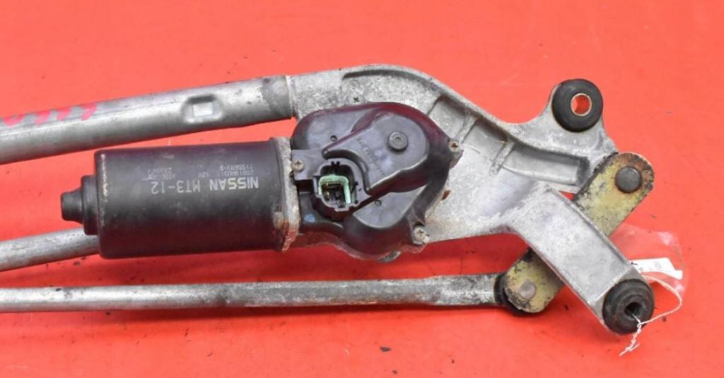 Nissan Primera P12 2001-2007 sedan 1.8 16v petrol MT 85 kW 2003  Mechanizmus stieračov predný 28810AU310