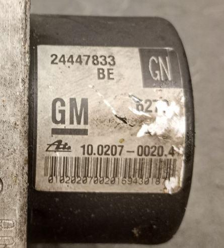 Opel Astra III 2004-2014 hatchback 1.7 CDTI diesel MT 74 kW 2005  Pumpa ABS 24447833